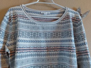 Jersey Springfield Talla M Estampado Étnico