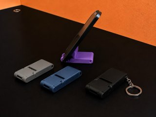 Mini soporte plegable para teléfono | Llavero
