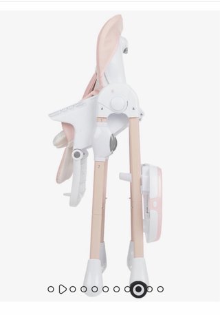 Trona regulable Jude 0+ Rosa