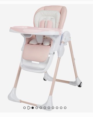 Trona regulable Jude 0+ Rosa