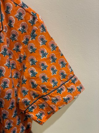 Pijama corto tejido indio talla 40