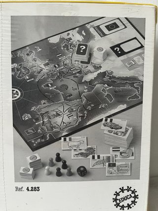 Juego de mesa Conocer Europa Educa