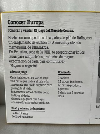Juego de mesa Conocer Europa Educa
