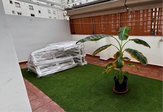 Sofás de palets para jardín con cojines
