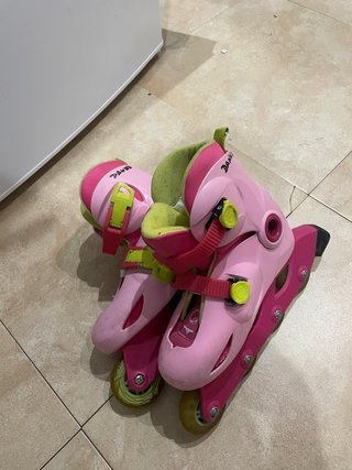Patines rosas infantiles