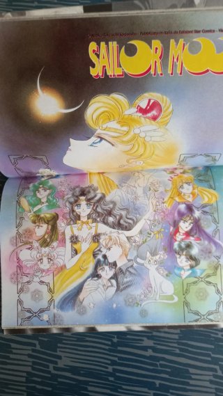 Lotto 31 manga Sailor moon star comics con poster