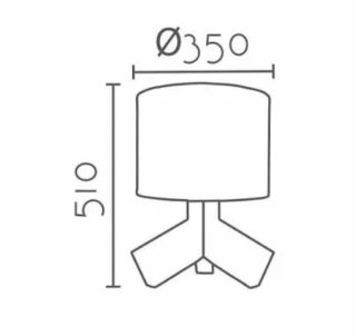 Lampara de  sobremesa o lado sofa