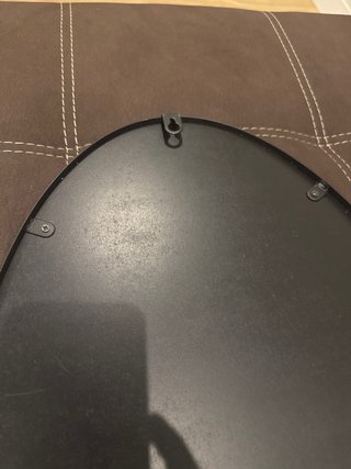 Espejo Ovalado Zara Home Negro