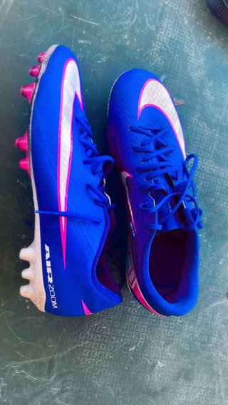 Botas de fútbol Nike Air Zoom Azules TALLA 44