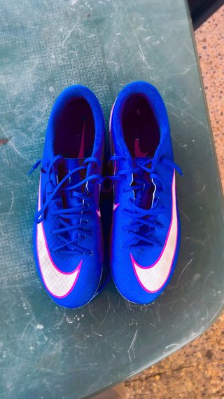 Botas de fútbol Nike Air Zoom Azules TALLA 44