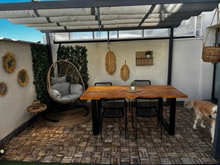 Pérgola de terraza 4m x 2,82m