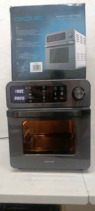 Mini horno Cecotec Bake&Fry 1500 Touch