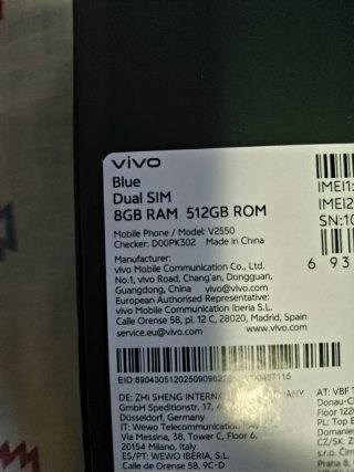 Vivo V70 FE 512GB  factura cambio Xiaomi 17 ultra