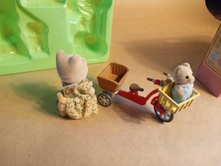 Sylvanian Families Ciclismo con Mamá set