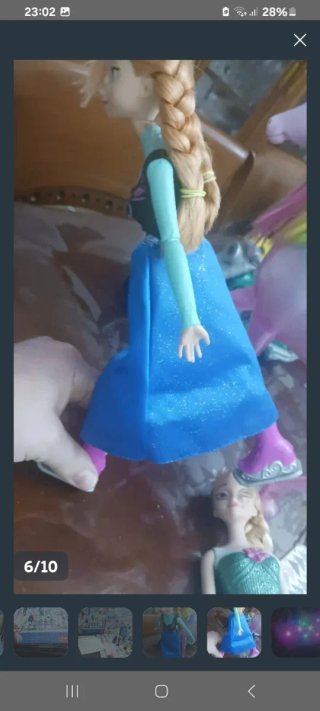 Muñecas Frozen y Unicornio