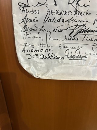 Maxi tote bag Festival di Cannes autografata