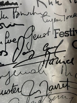 Maxi tote bag Festival di Cannes autografata