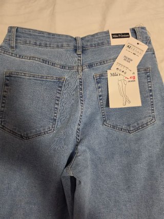 Pantalón ancho  vaquero mujer nuevo le da a una L