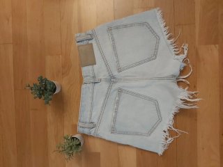 Shorts vaqueros Pull&bear  desgastados