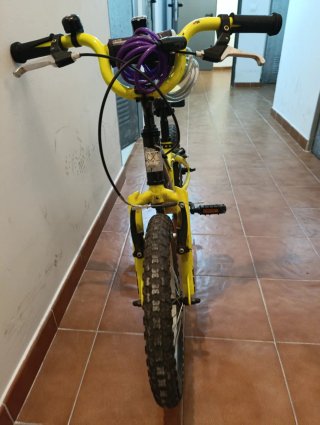 Bicicleta Monty 103 Amarilla 16"
