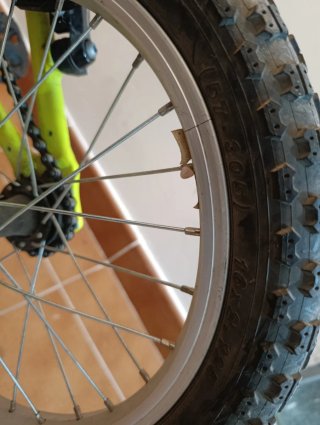 Bicicleta Monty 103 Amarilla 16"