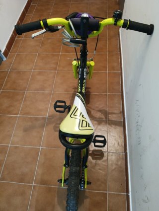 Bicicleta Monty 103 Amarilla 16"