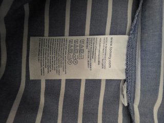 Blusa Tommy Hilfiger Talla S Rayas