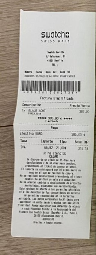 Swatch Royal Pop Blaue Acht Nuevo