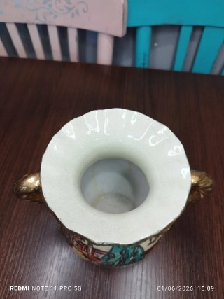 SATSUMA ANTIGUO JARRON CHINO PORCELANA
