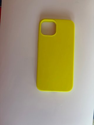 Funda iPhone 13 Amarilla Fosforita