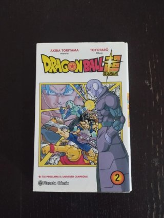 Mangas Dragon Ball Super números 1, 2, 3 y 4.