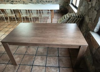 Mesa de madera  160x90x75