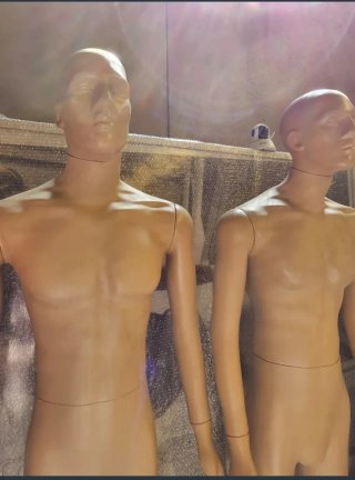 2 Manequins Masculinos Corpo Inteiro 1.85m