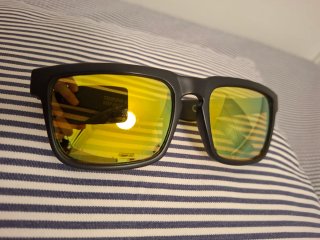 Occhiali da sole TrueSpin neri con lenti multicol