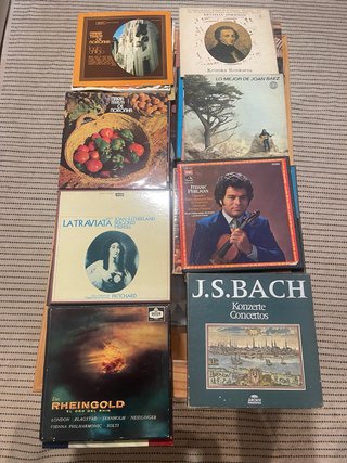 Lote Vinilos Clásica y Ópera