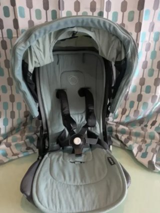 capota/colchoneta bugaboo bee6 Verde grisáceo