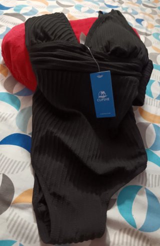 Bañador Negro Talla XS CUPSHE