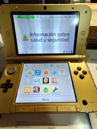 Nintendo 3DS XL Ed. Especial Zelda Dorada+cargador