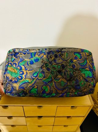 Beauty case da viaggio floreale