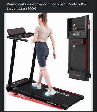 Cinta de correr CITYSPORTS plegable