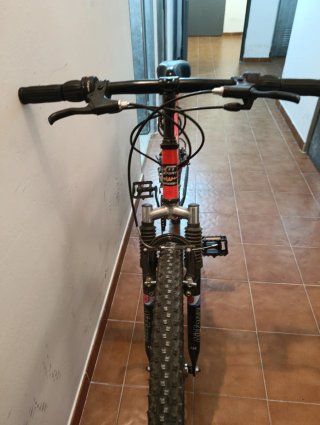 Bicicleta de Montaña Naranja 26"