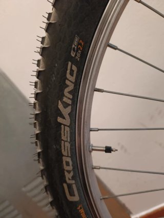 Bicicleta de Montaña Naranja 26"