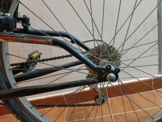 Bicicleta de Montaña Naranja 26"