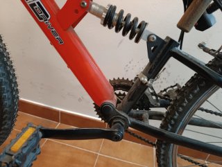 Bicicleta de Montaña Naranja 26"