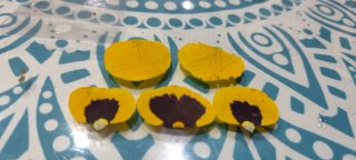 Conjunto pensamientos amarillos