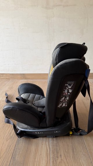 Silla Coche Playxtrem Revol Fix Gris