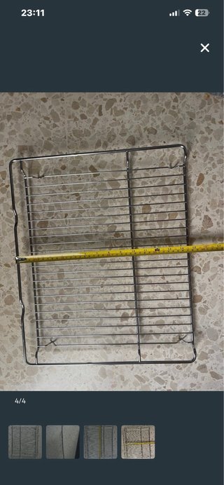 Rejilla para horno