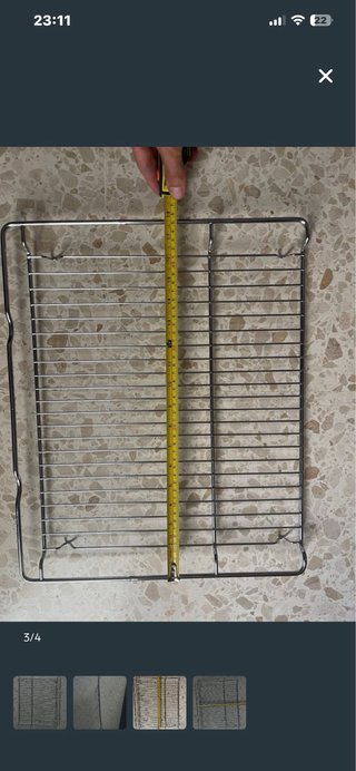 Rejilla para horno