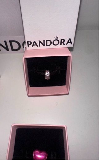 Pulsera Pandora Oro y Plata con Charms