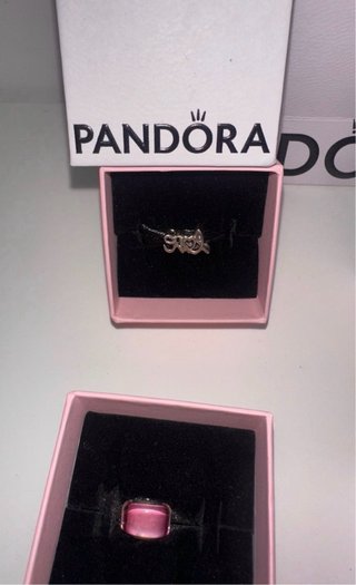 Pulsera Pandora Oro y Plata con Charms
